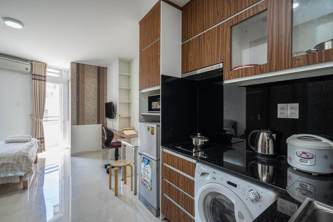 27 négyzetméteres stúdió Apartman 1 fürdőszobával Binh Thanh területén Ho Si Minh-város Kültér fotó