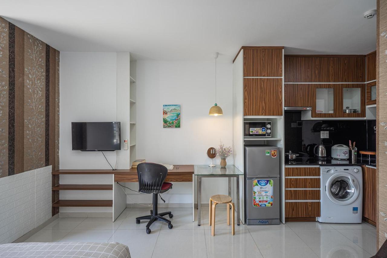 27 négyzetméteres stúdió Apartman 1 fürdőszobával Binh Thanh területén Ho Si Minh-város Kültér fotó