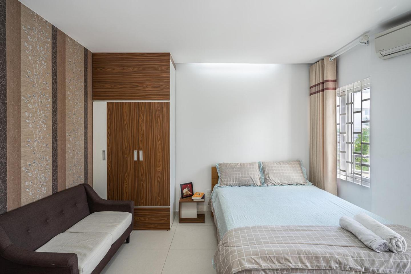 27 négyzetméteres stúdió Apartman 1 fürdőszobával Binh Thanh területén Ho Si Minh-város Kültér fotó