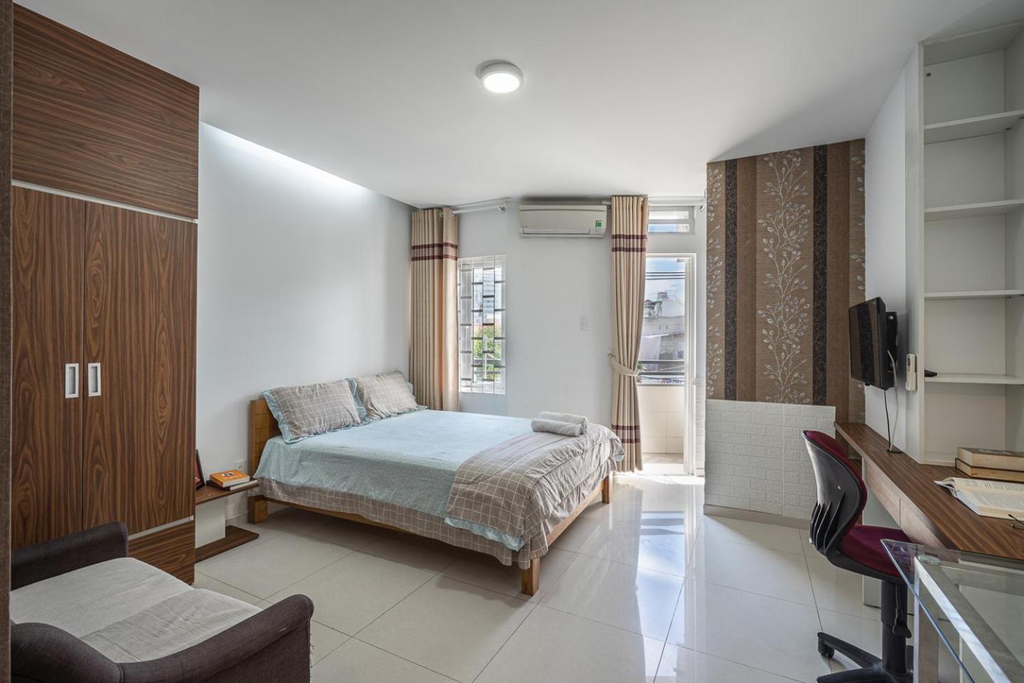 27 négyzetméteres stúdió Apartman 1 fürdőszobával Binh Thanh területén Ho Si Minh-város Kültér fotó