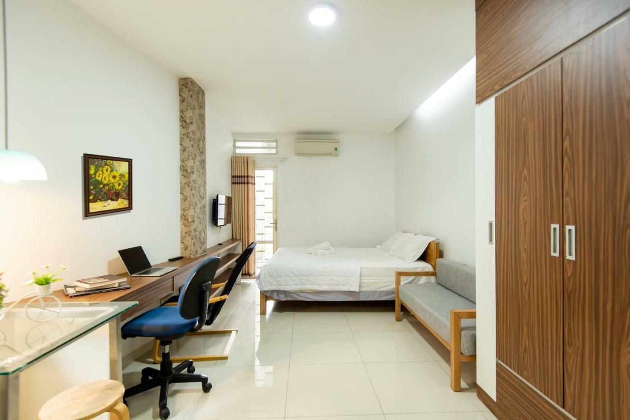 27 négyzetméteres stúdió Apartman 1 fürdőszobával Binh Thanh területén Ho Si Minh-város Kültér fotó